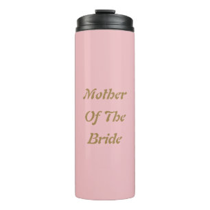 Mutter der Mama Gold Rosa Rose Cool Thermosbecher