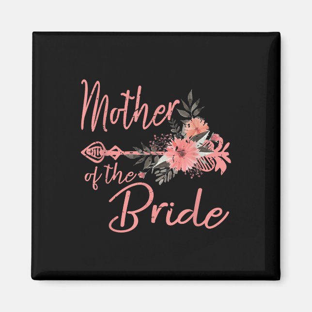 Mutter der Mama Hochzeit Magnet (Vorne)