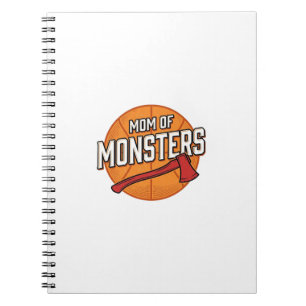 Mutter der Monster Vintage Basketball-Mutter Desig Notizblock