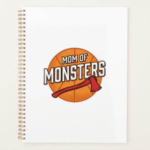 Mutter der Monster Vintage Basketball-Mutter Desig Planer