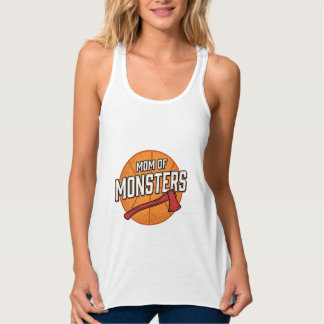 Mutter der Monster Vintage Basketball-Mutter Desig Tank Top