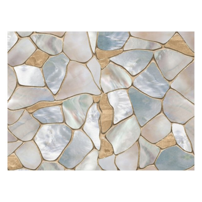 Mutter der Perlen- und Goldzellen abstrakt Tischdecke (Vorderseite (Horizontal))