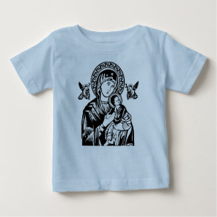 Mutter der ständigen Hilfe Baby T-shirt