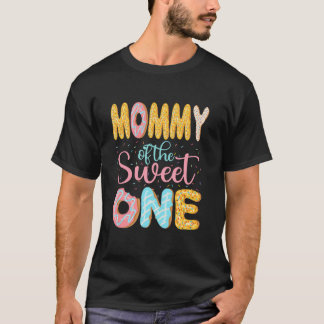 Mutter der süßen Mama Donuts Familie Matching T-Shirt