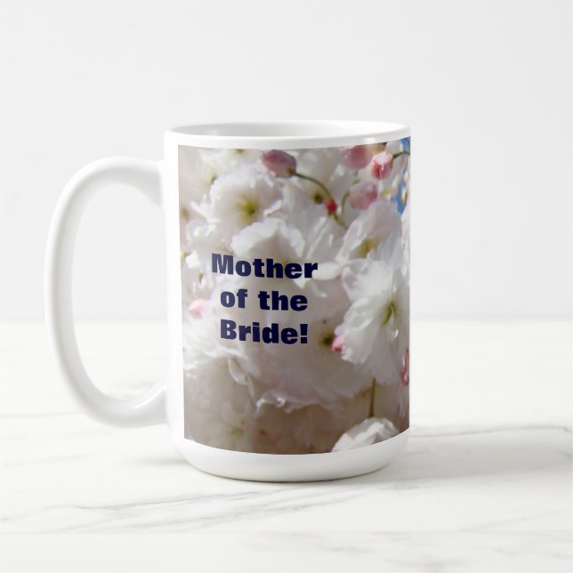 Mutter der Tasse Hochzeitsblossom-Blume (Links)