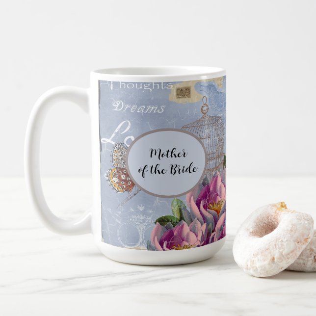 Mutter der Viktorianischen Liebe Gedanken Träume Kaffeetasse (Mit Donut)