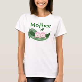 Mutter der Zwillingsmädchen T-Shirt