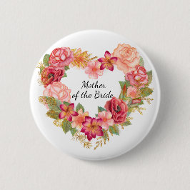 Mutter des Blumendruckknopfes Button