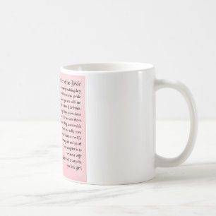 Mutter des Braut-Gedichtes - Rosen Tasse