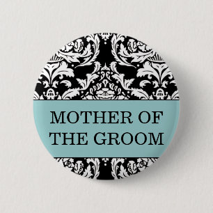 Mutter des Bräutigam-Knopfes Button