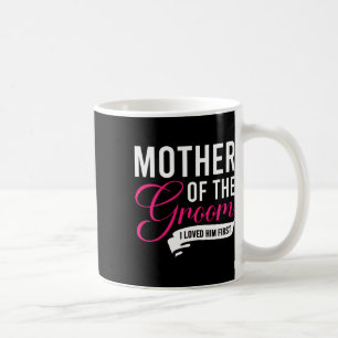Mutter des Bräutigams, den ich ihn liebte, zuerst Kaffeetasse