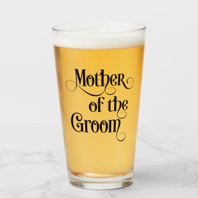 Mutter des Bräutigams Glas (Vorne (Gefüllt))