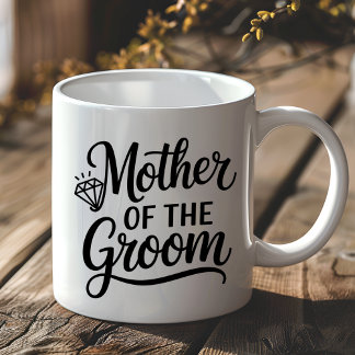 Mutter des Bräutigams Junggeselle Elegantes Hochze Kaffeetasse