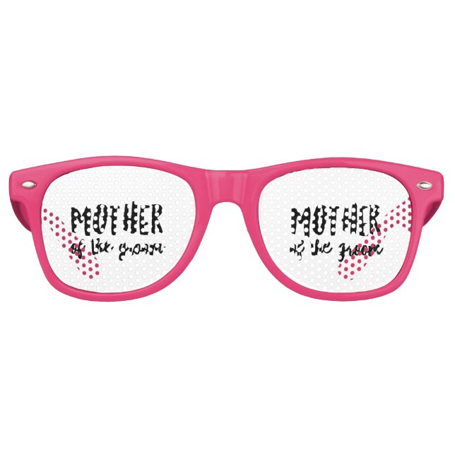 Mutter des Bräutigams Partybrille (Vorderseite)