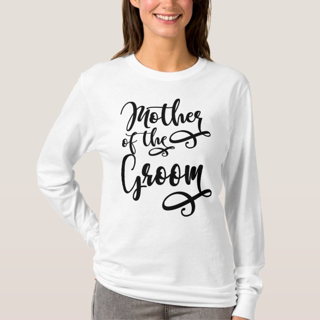 Mutter des Bräutigams T-Shirt (Vorderseite)
