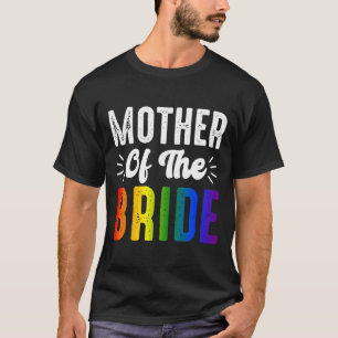 Mutter des Bride Gay Lesbian Hochzeitspass T-Shirt