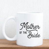 Mutter des Bride Script Brautparty Kaffee-Tasse