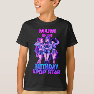 Mutter des Geburtstagmädchens K-Pop-Star Koreanisc T-Shirt