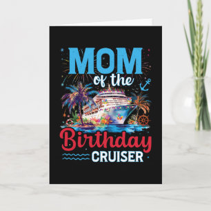 Mutter des Geburtstags-Cruisers Lustiger Kreuzfahr Karte