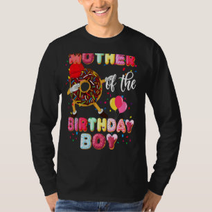 Mutter des Geburtstags Junge Dabbing Donut Mütter T-Shirt