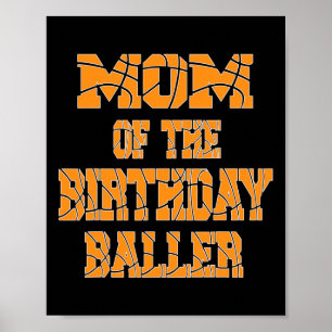 Mutter des Geburtstags-Ller-Sketll-Themenparty Poster