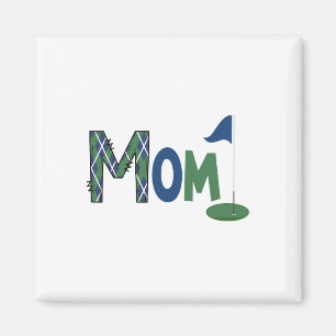 Mutter des Geburtstagsjungen Hole In One Golf Spor Magnet