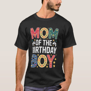 MUTTER des Geburtstagsjungen Lustiges Design T-Shirt