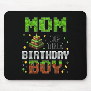Mutter des Geburtstagsjungen passende Familien-Geb Mousepad