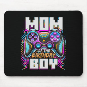 Mutter des Geburtstagsjungen passendes Videospiel Mousepad