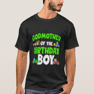 Mutter des Geburtstagsjungen Traktors Mama 1 T-Shirt