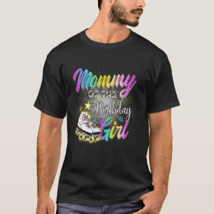 Mutter des Geburtstagsmädchens Rollschuhläufer Ska T-Shirt