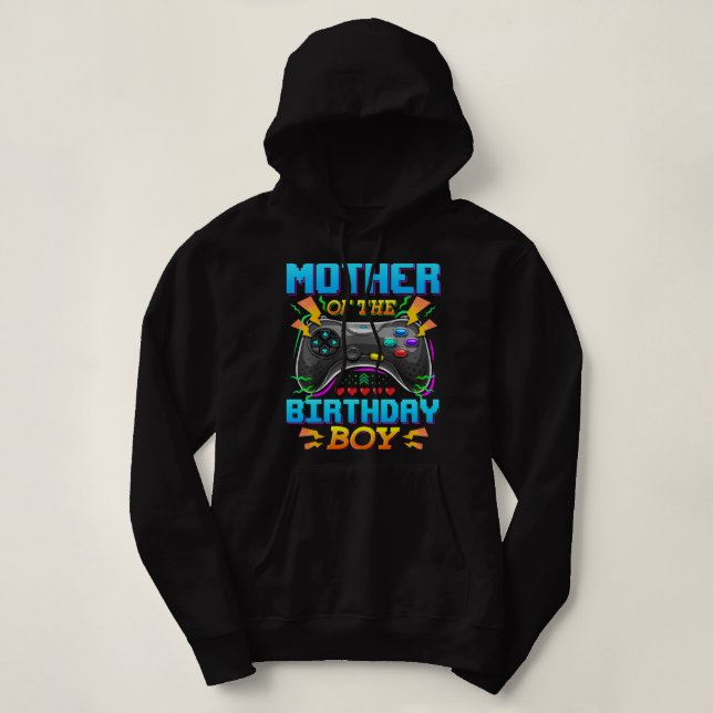 Mutter des Geburtstagsspielerlevel ungesperrt VI Hoodie (Design vorne)
