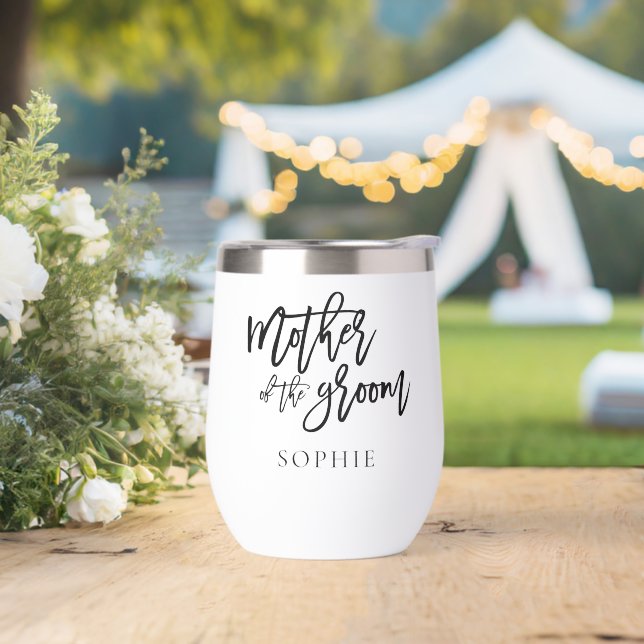 Mutter des Gräuelgeschenks Name schwarze Kalligrap (Hochzeit)