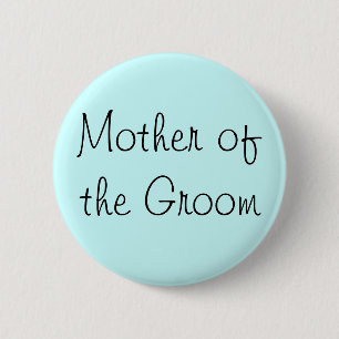 Mutter des Groom-Buttons Button