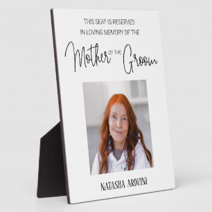 Mutter des Groom-Gedächtnisses Foto Rettete eine H Fotoplatte