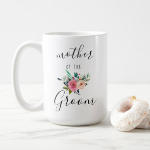 Mutter des Groom Hochzeitsgeschenke Blumenchic 15o Kaffeetasse