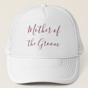 Mutter des Grooms Truckerkappe
