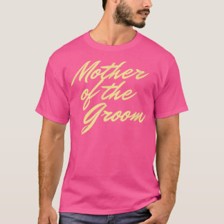 Mutter des Hübschen Brautparty am Boden T-Shirt