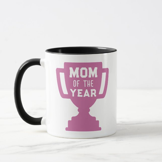 Mutter-des-Jahres-Trophäendesign Tasse (Links)