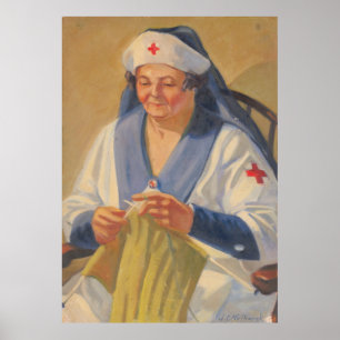 Mutter des Künstlers - Kulhanek 1942 Print Poster