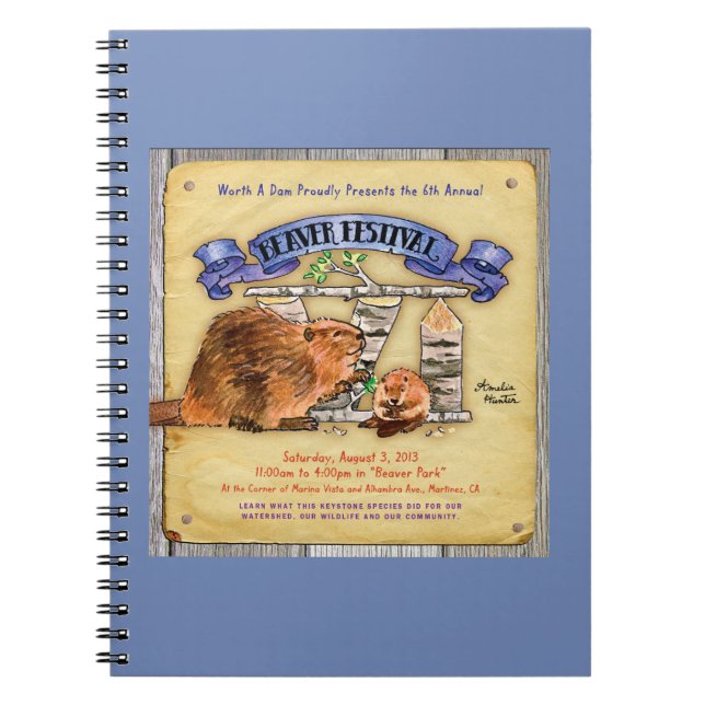 Mutter des Martinez-Biber-Festival-VI und Notizblock (Vorderseite)