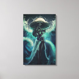Mutter des Meeres - Yemoja Canvas Print Leinwanddruck
