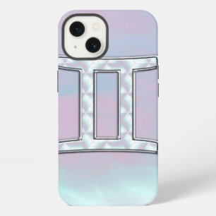 Mutter des Perldekorators Gemini Zodiac Symbol iPhone Hülle