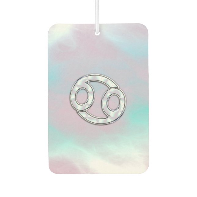Mutter des Perlkrebses Zodiac-Symbol Autolufterfrischer (Vorderseite)