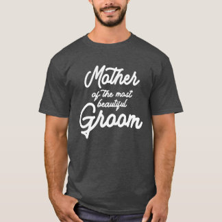 Mutter des schönen Groom Retro T-Shirt