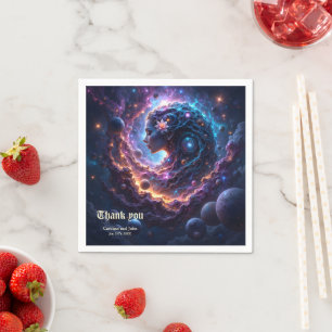 Mutter des Universums – Sie, die die Sterne träumt Serviette