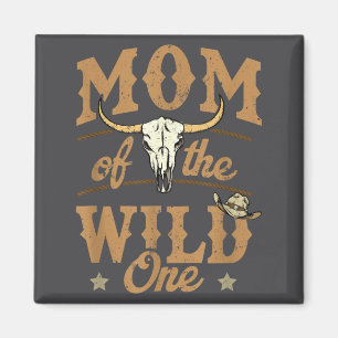 Mutter des wilden Cowboys Western Rodeo-Party-Tuch Magnet