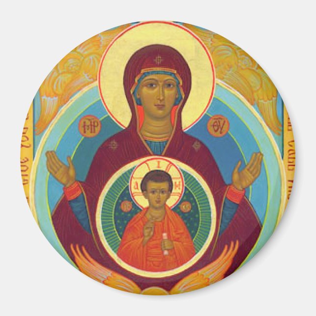 Mutter des Zeichens Magnet (Vorne)