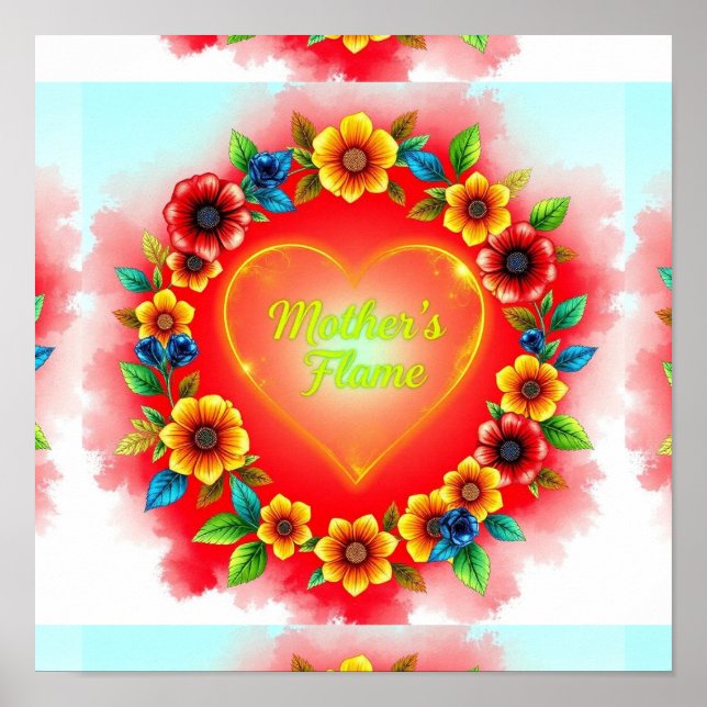 Mutter: die kühle Herzflame Poster (Vorne)