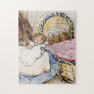Mutter Dormaus und ihr Kind - Beatrix Potter Puzzle